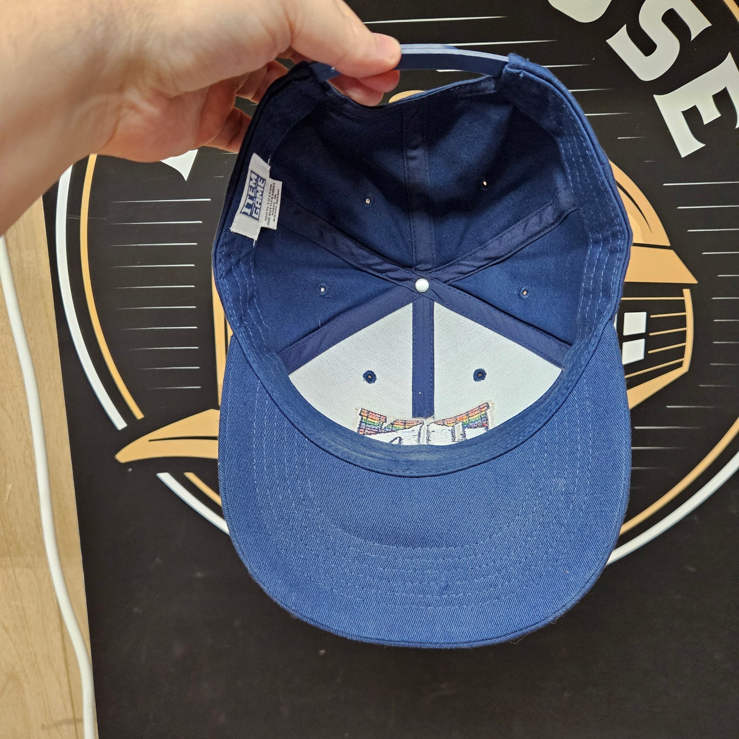 Denver Nuggets Snapback Hat Cap Blue NBA Basketball