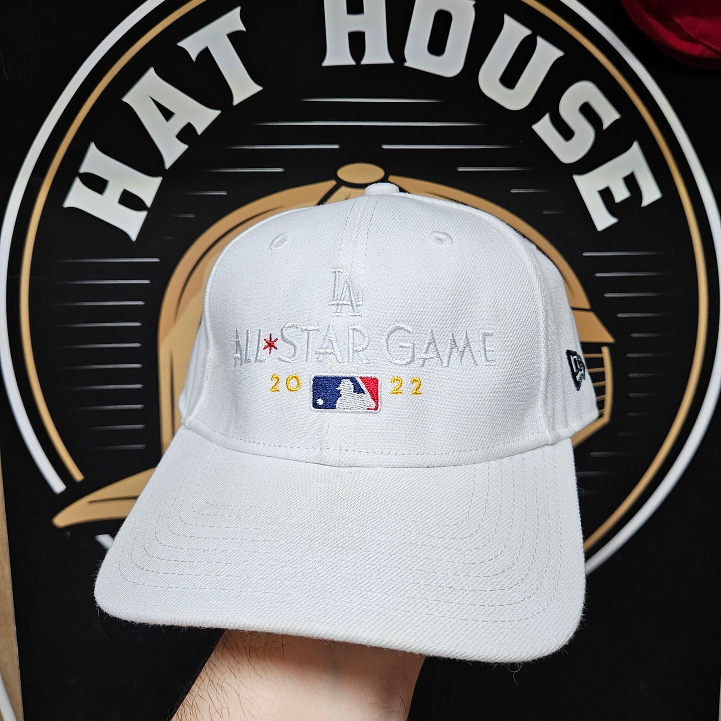 Los Angeles Dodgers All Star Game 2022 Strap Back 9Forty New Era White