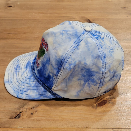 Vintage Weed Marijuana This Bud's For You Hat Zip Back Rope 80s 90s One Size