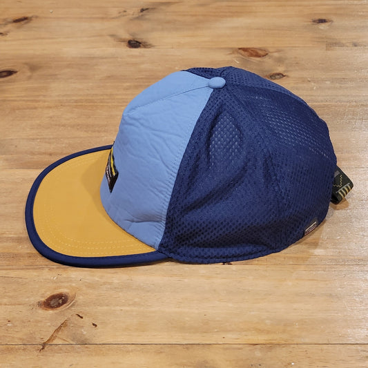 L.L. Bean Packable Trucker Hat Blue Size L/XL Adjustable Lightweight Outdoor