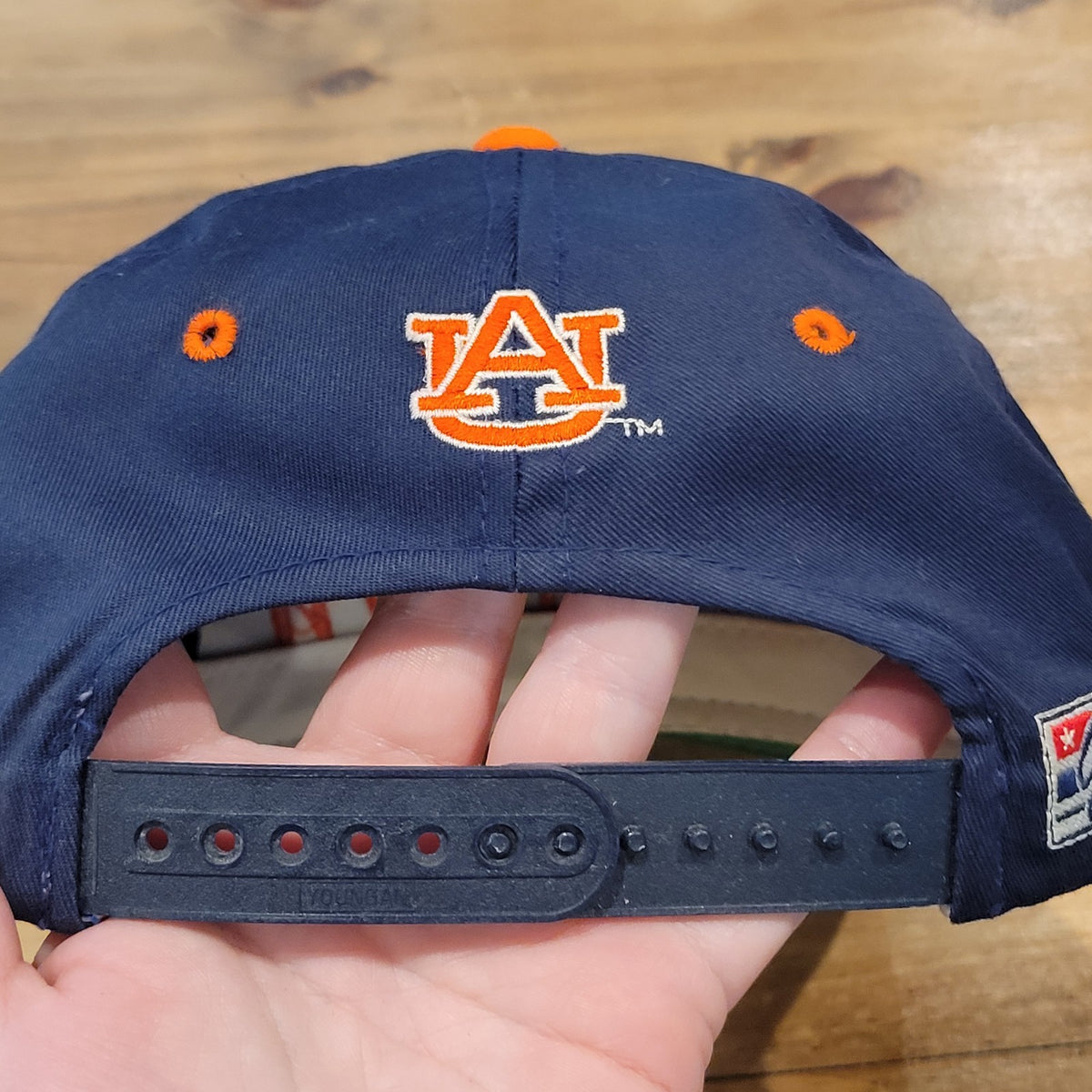 Vintage Auburn Tigers Hat Snapback The Game Bar Script 90s College Football