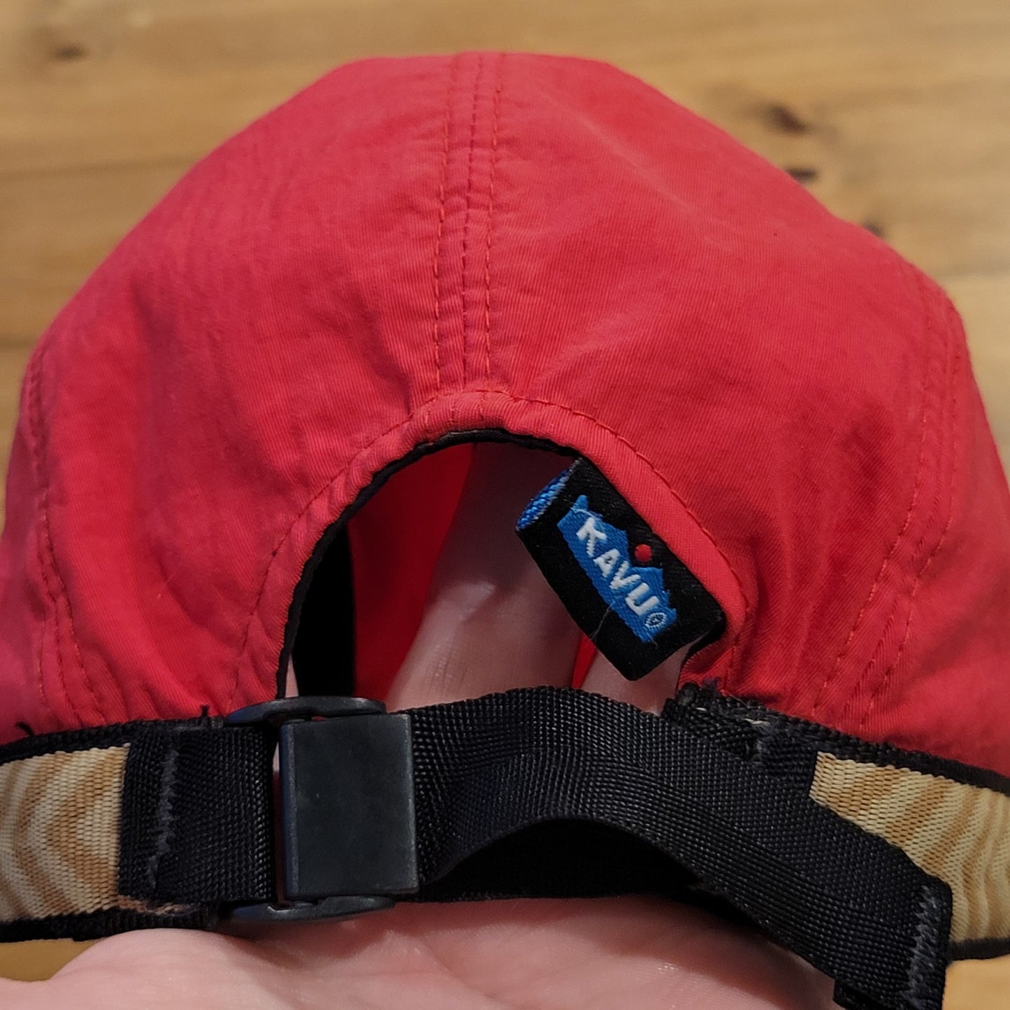 Kavu Hat Cap Size M Adjustable Canvas Outdoor Fishing Hiking Made USA Cotton