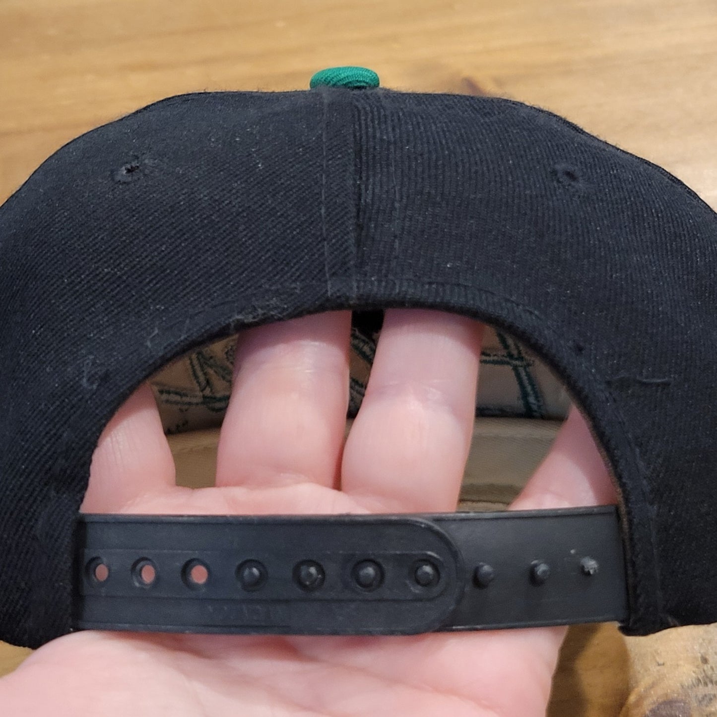 Vintage Philadelphia Eagles Hat Sports Specialties Double Script Black Dome
