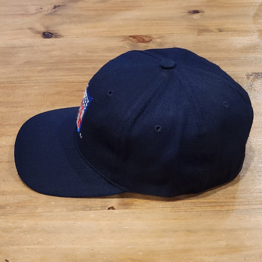 Vintage NFL Shield Logo Snapback Hat Ref Ump Crest Sports Specialties Wool 90s