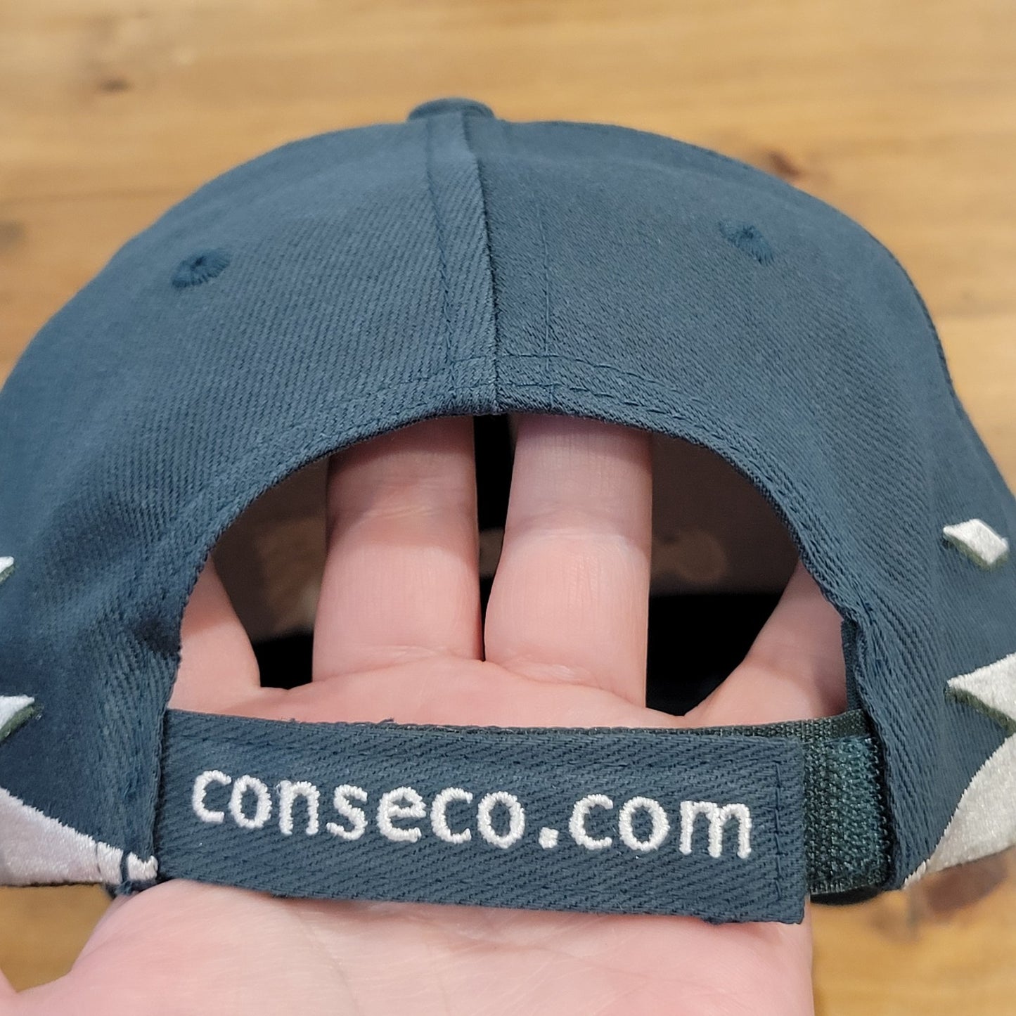 AJ Foyt Racing Conseco Hat Strap Back Green One Size Indy Car Race