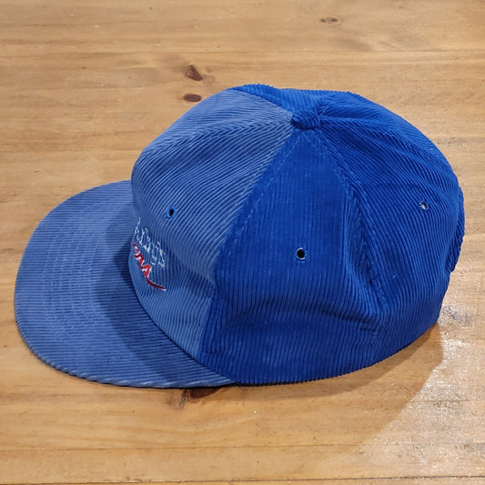Vintage Tulsa Drillers Corduroy Hat Promo 90s Arby's MiLB Baseball One Size
