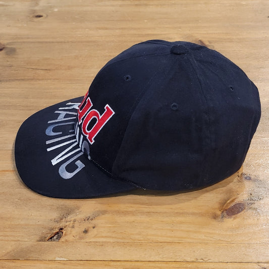 Vintage Bud Racing Hat Snapback Big Logo Mirror Budweiser Beer NASCAR One Size