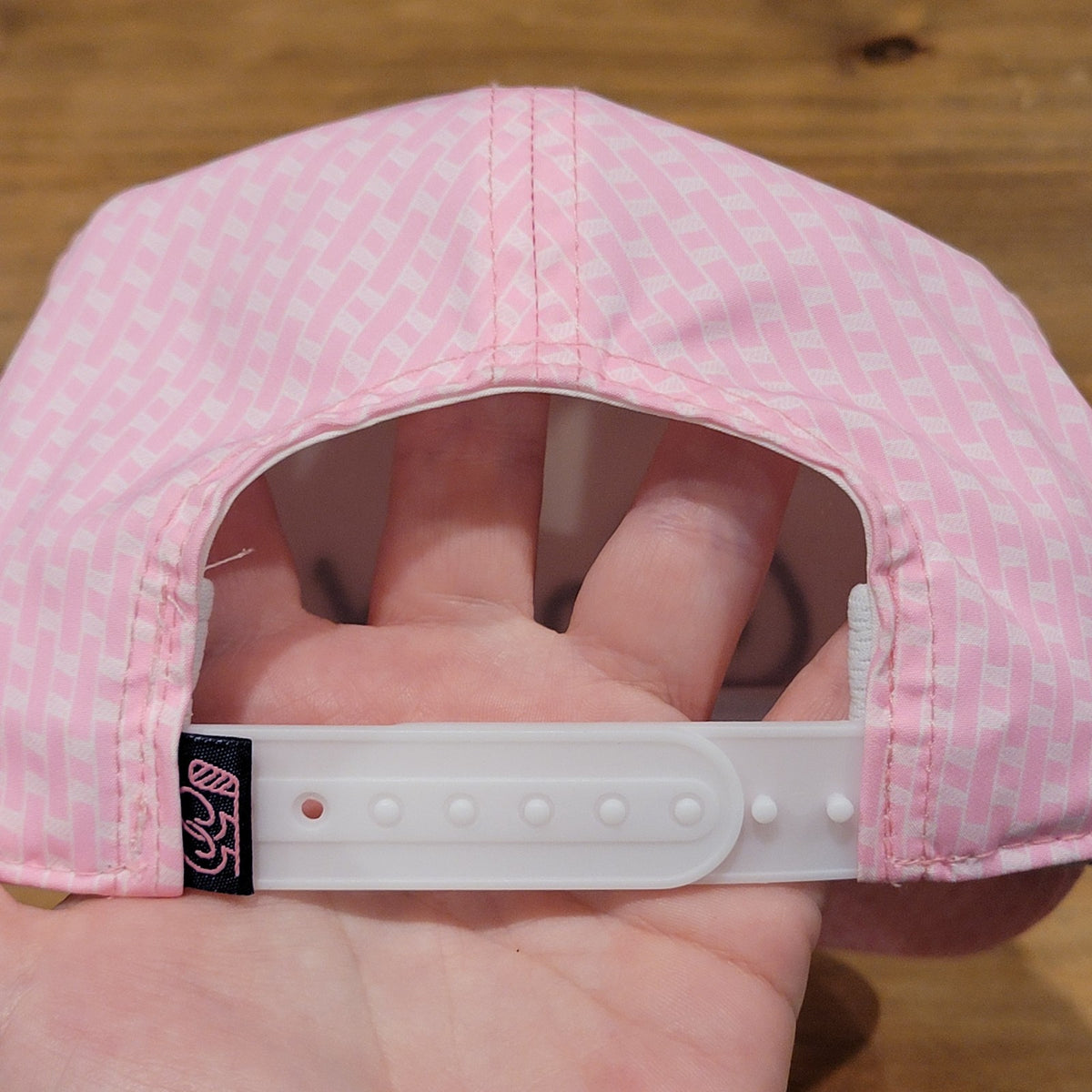 Good Good Golf Hat Snapback Pink Rope AOP Allover Golfer One Size