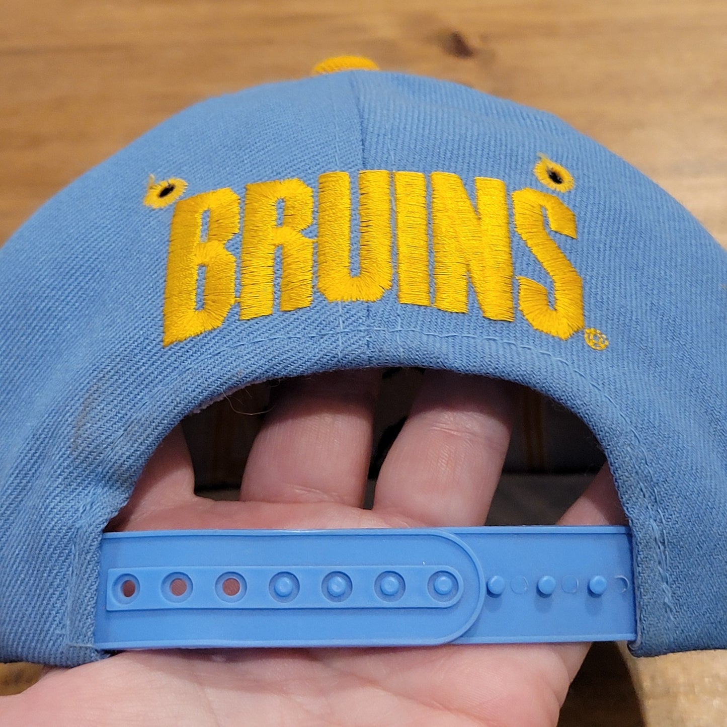 Vintage UCLA Bruins Hat Snapback 90s College Headmaster Wool Korea College