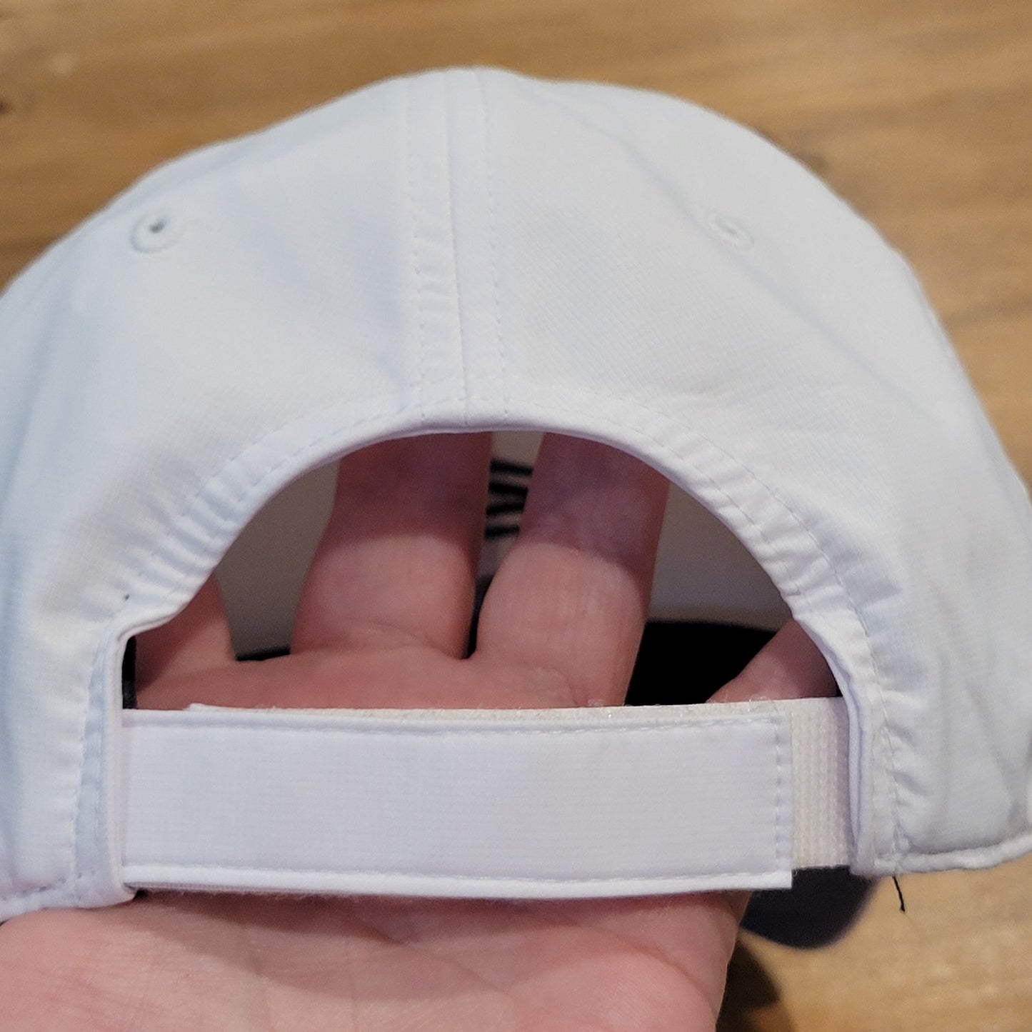 US Open Tennis Hat Cap White Black American Needle Lightweight Strap Back