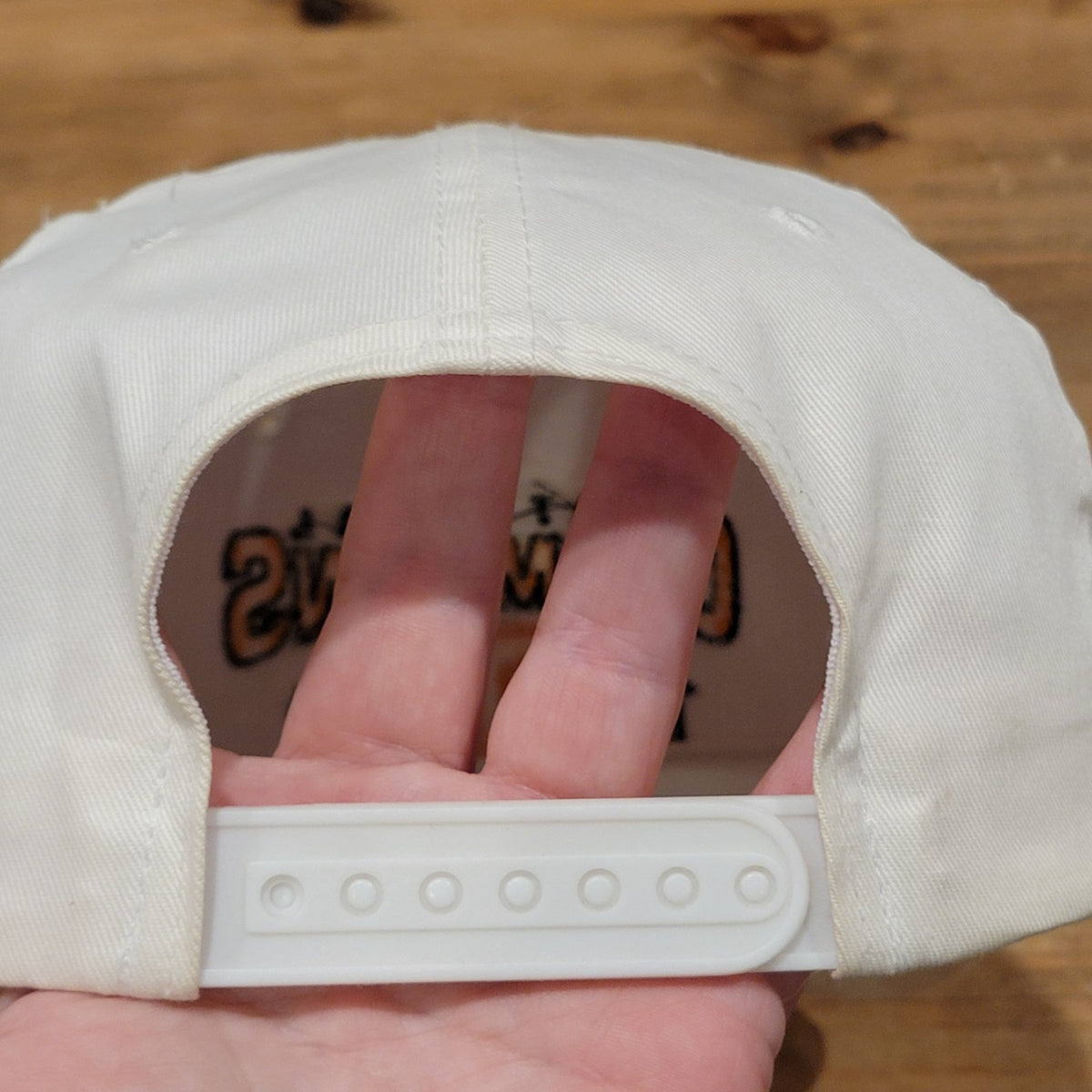 Vintage Tennessee Volunteers National Champions Hat Snapback 1998 White One Size