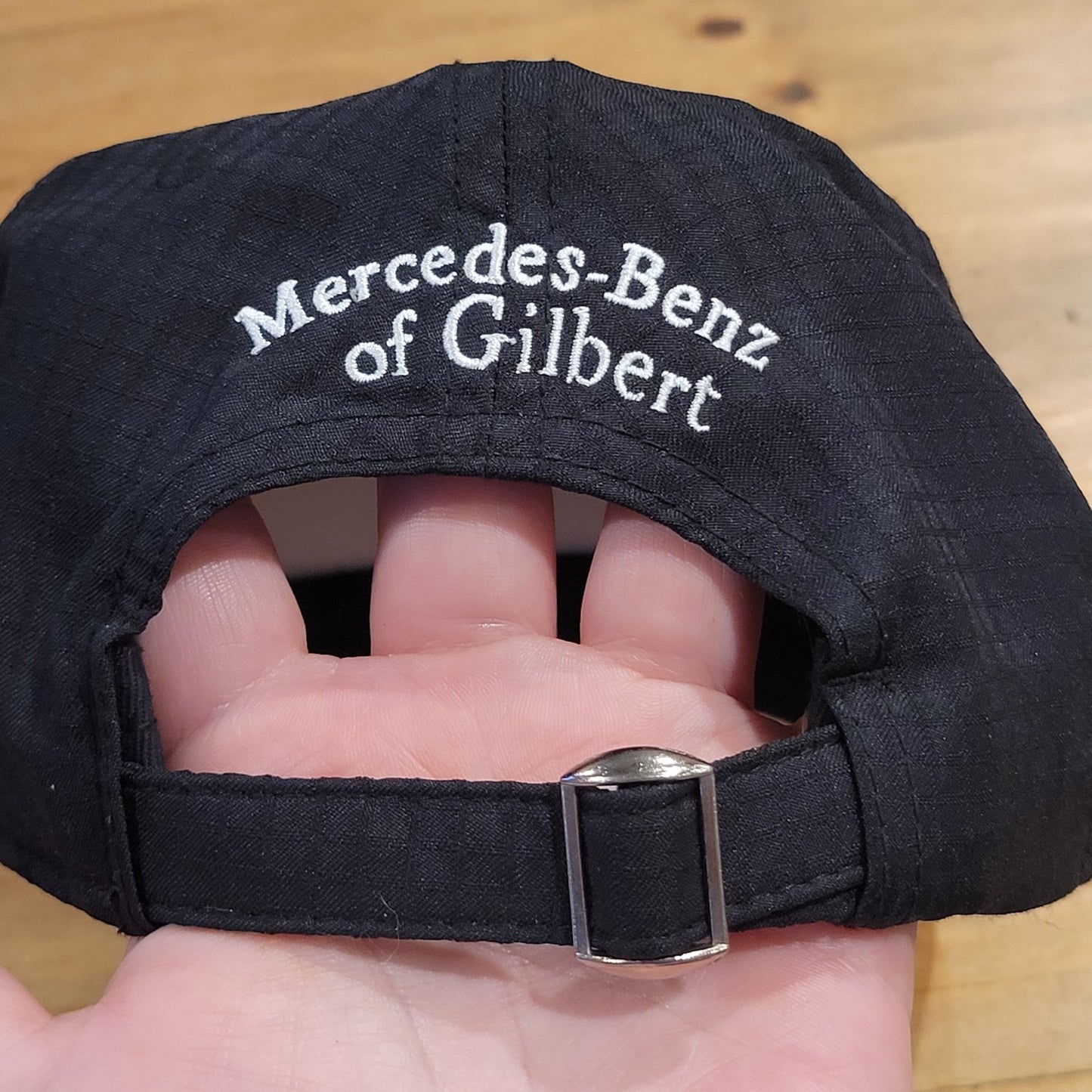 Mercedes Benz Hat Cap Strap Back Black Gilbert One Size Car Racing F1 Adjustable