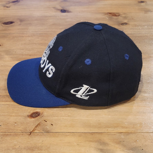 Vintage Dallas Cowboys Hat Cap Snapback Logo Athletic Wool Blend Black Dome