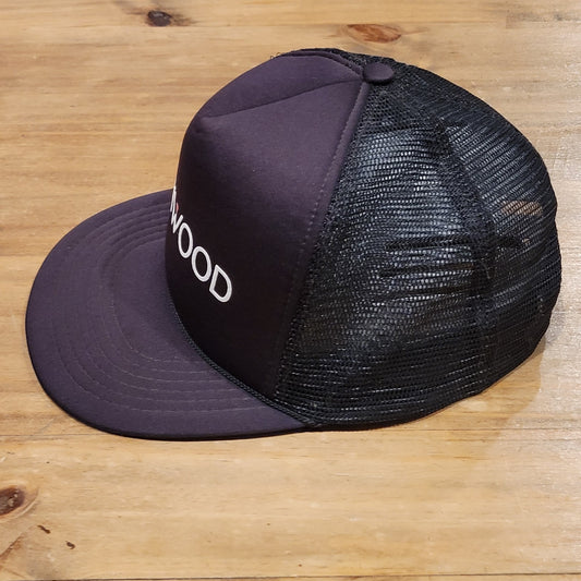 Vintage Kenwood Stereo Speakers Trucker Hat Snapback Black 80s 90s One SIze