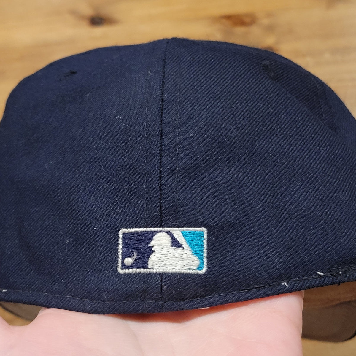 Vintage Seattle Mariners Hat New Era Size 7 1/2 Diamond Pro Wool Made USA 5950