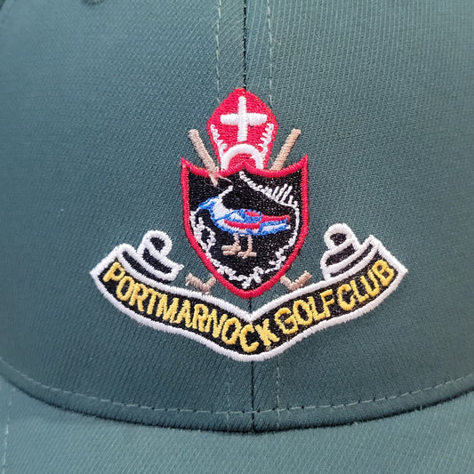 Portmarnock Golf Club Hat Size M/L Flex Stretch Fitted Green Dublin Ireland