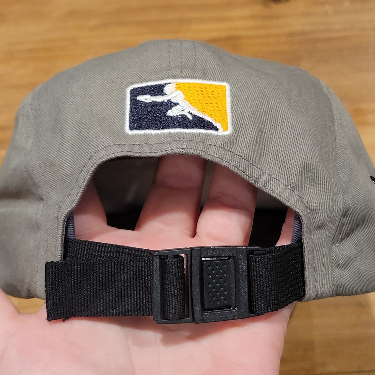 San Francisco Shock 5 Panel Hat Strap Back Fanatics Gray Tracer Overwatch League