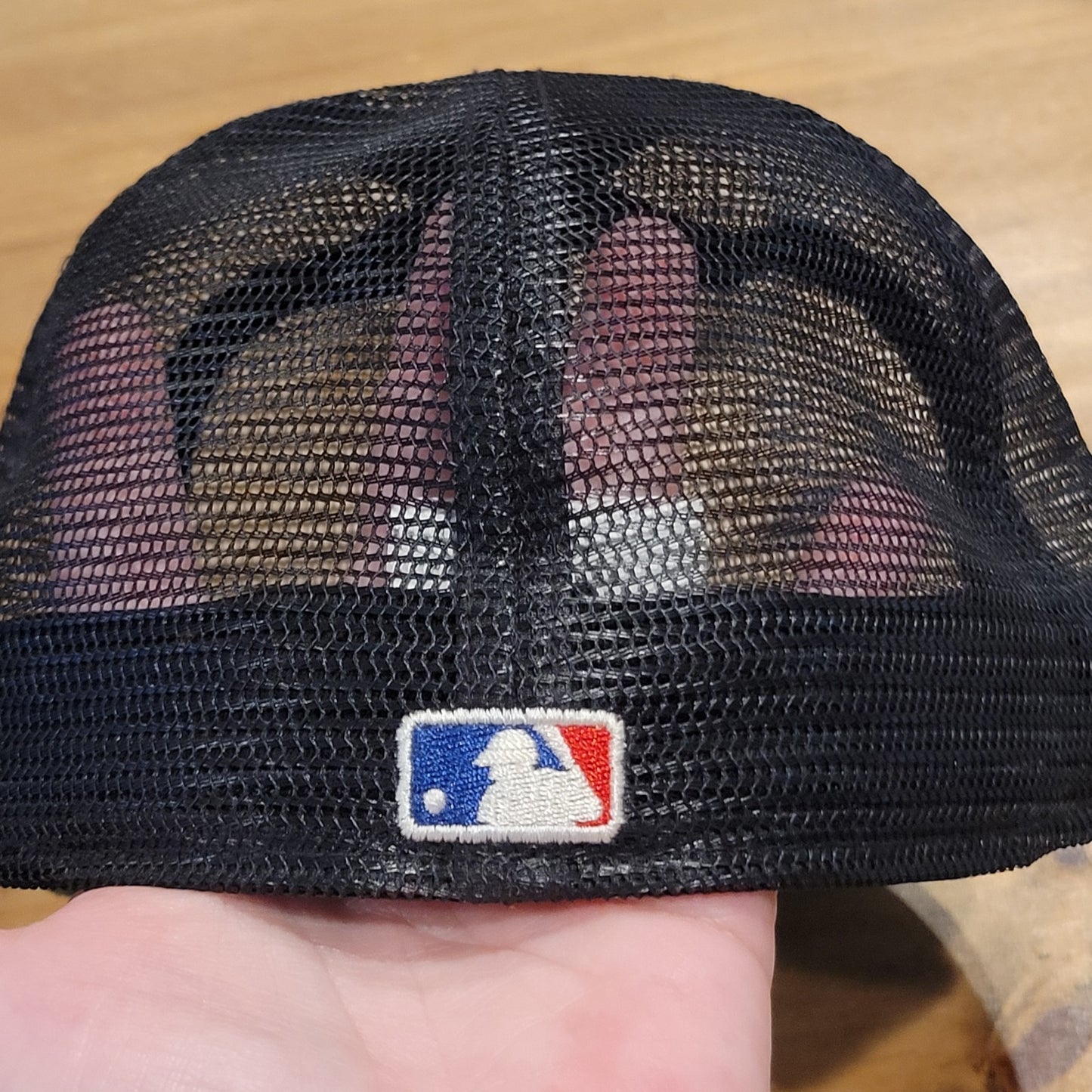 Fear Of God Essentials Hat Size 7 3/8 Black MLB 5950 Full Mesh Fitted Pro Model