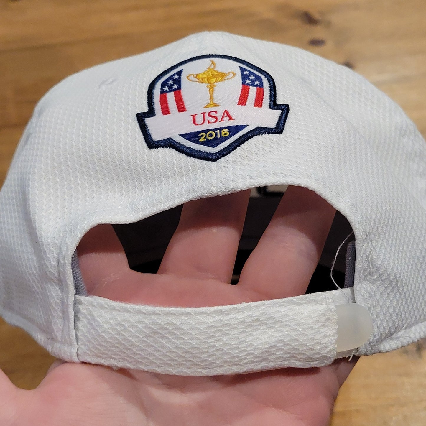 Ryder Cup New Era Hat Cap Strap Back Golf White USA United States One Size