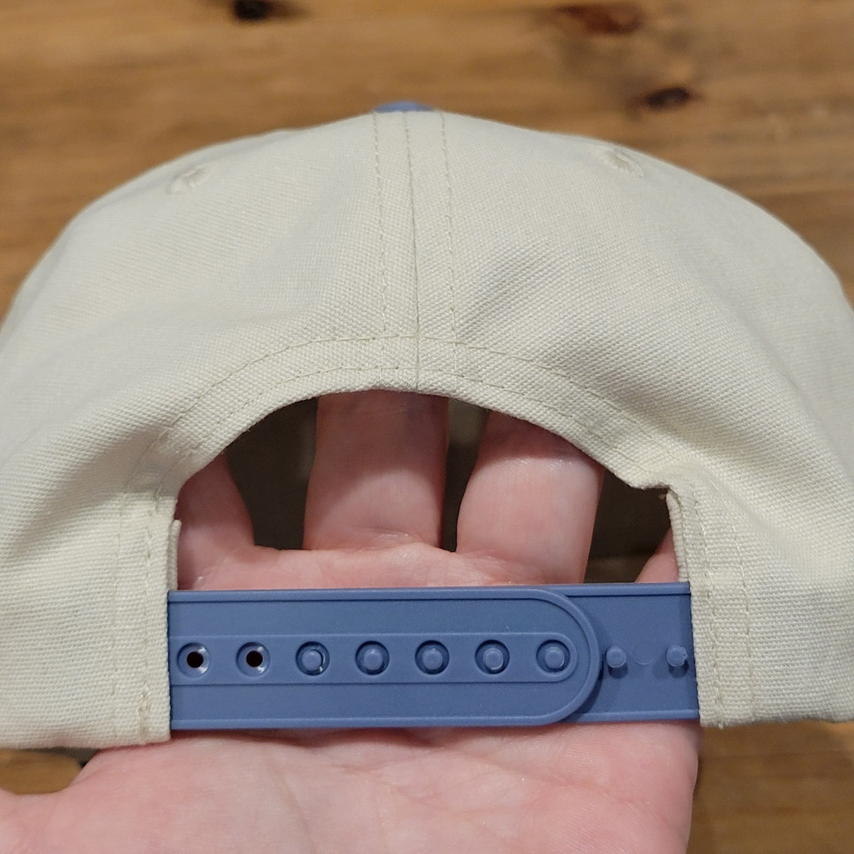 Simply Southern Hat Cap Snapback Beige Blue Cow Steer Skull Logo Cowboy Western