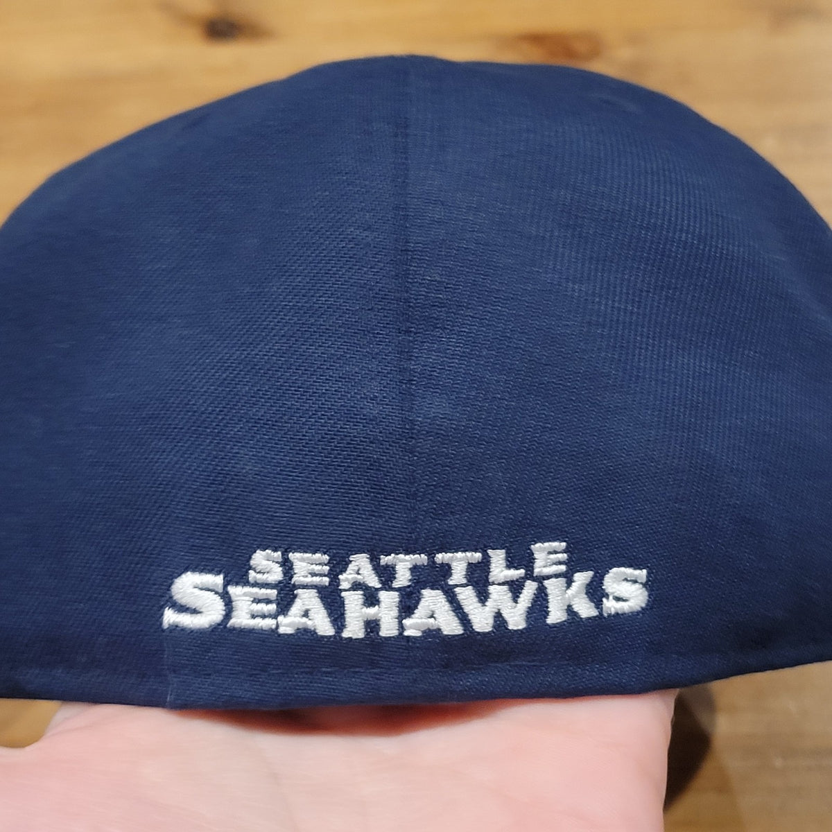 Seattle Seahawks Hat New Era Size 7 1/2 Fitted 59Fifty Blue NFL Football