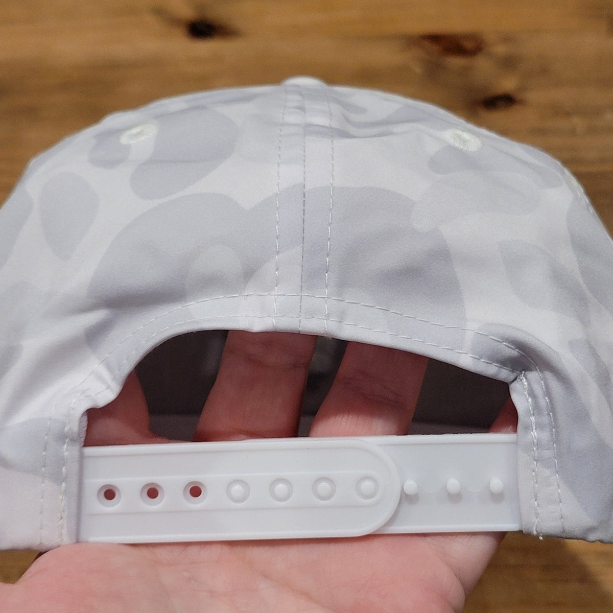 Southern String Hat Co Fishing Glasses Bass Rope White Gray Camo Camouflage