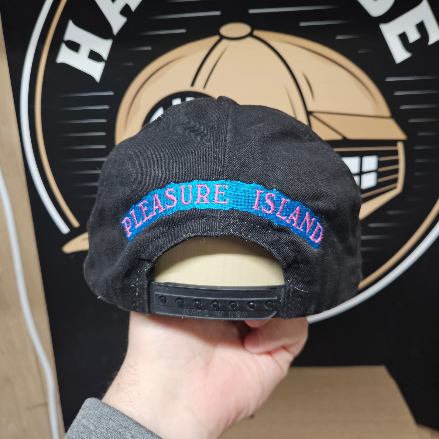 Vintage Disney Pleasure Island Snapback Goofy Hat Co 90s