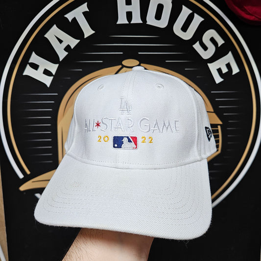 Los Angeles Dodgers All Star Game 2022 Strap Back 9Forty New Era White