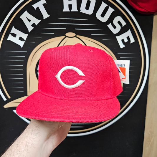 Cincinnati Reds New Era Snapback NOS 90s Wool Blend MLB