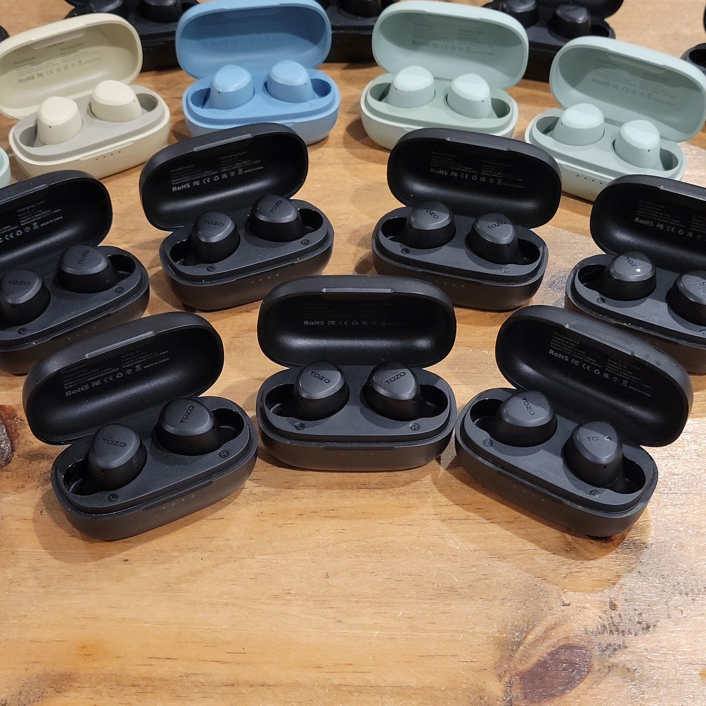 3-Pack TOZO A1 Mini Wireless Earbuds Bundle | Refurbished