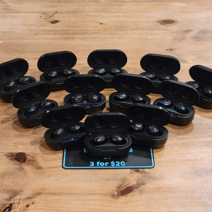 3-Pack JLab JBuds Air Wireless Earbuds Bundle | Refurbished