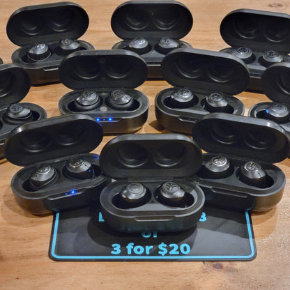 3-Pack JLab JBuds Air Wireless Earbuds Bundle | Refurbished