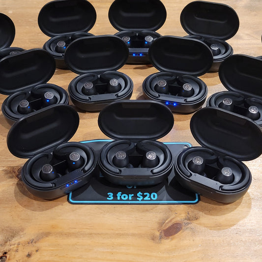 3-Pack JLab JBuds Air Sport Wireless Earbuds Bundle | Refurb