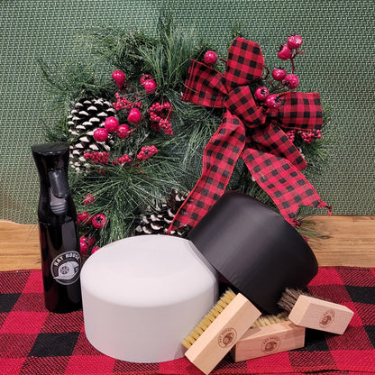 Holiday Shaper Special 1 Large 1 Small Shaper 3 pack Brushes & 1 Bottle