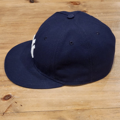 New York Yankees Hat New Era Size 7 3/8 Fitted 59Fifty On Field MLB Baseball