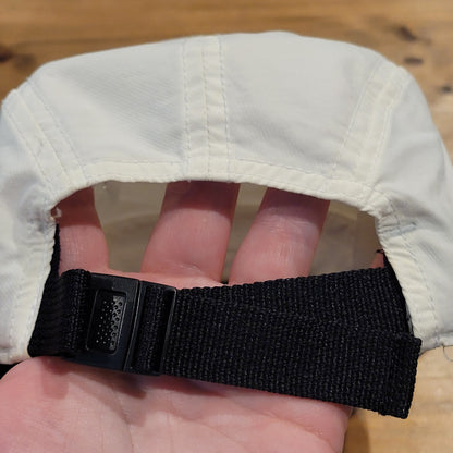 Nike AW84 Hat Cap Strap Back White Black Swoosh Running Outdoor One Size Dri-Fit