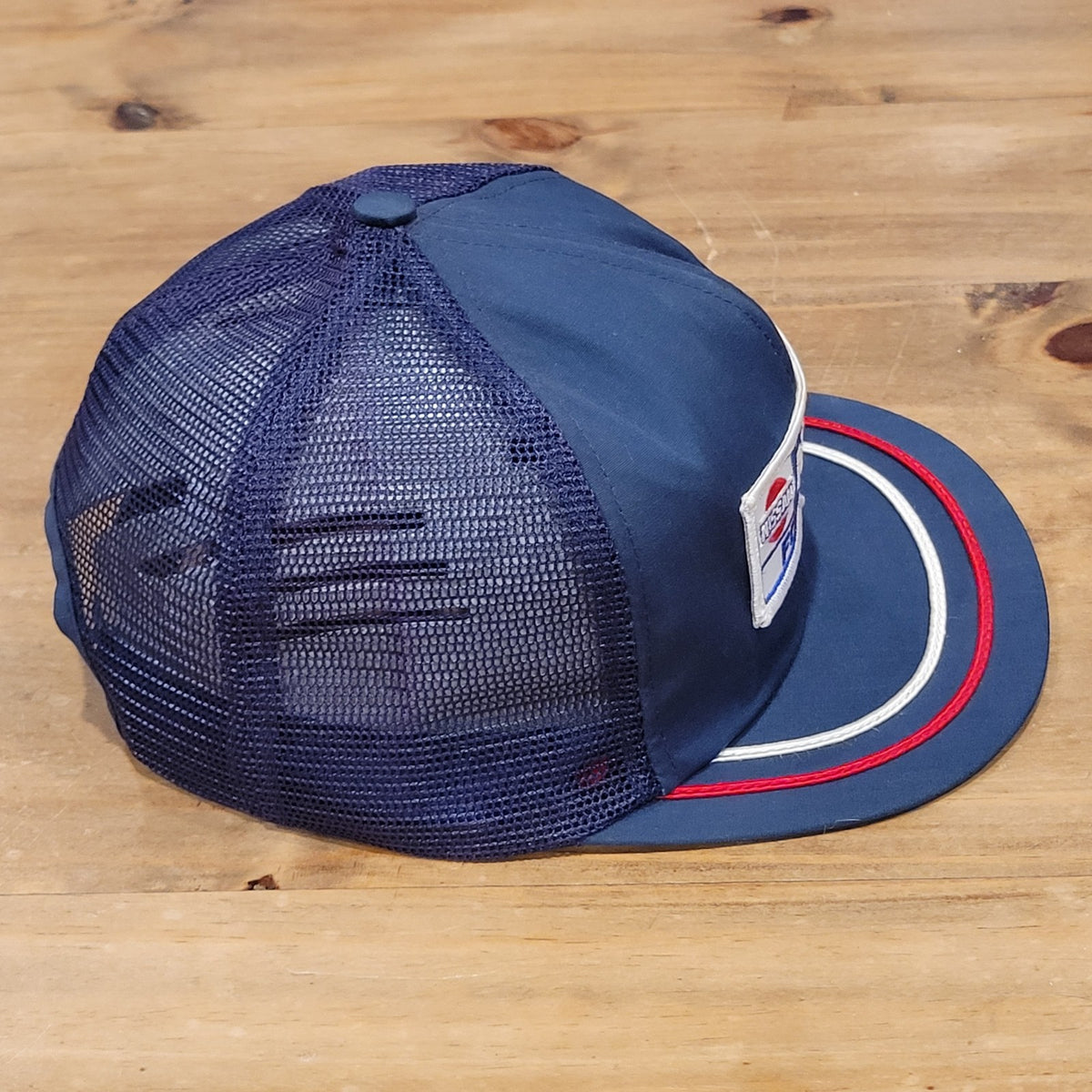 Vintage Nissan Forklifts Trucker Hat Snapback 70s 80s Swingster Mesh Back Patch
