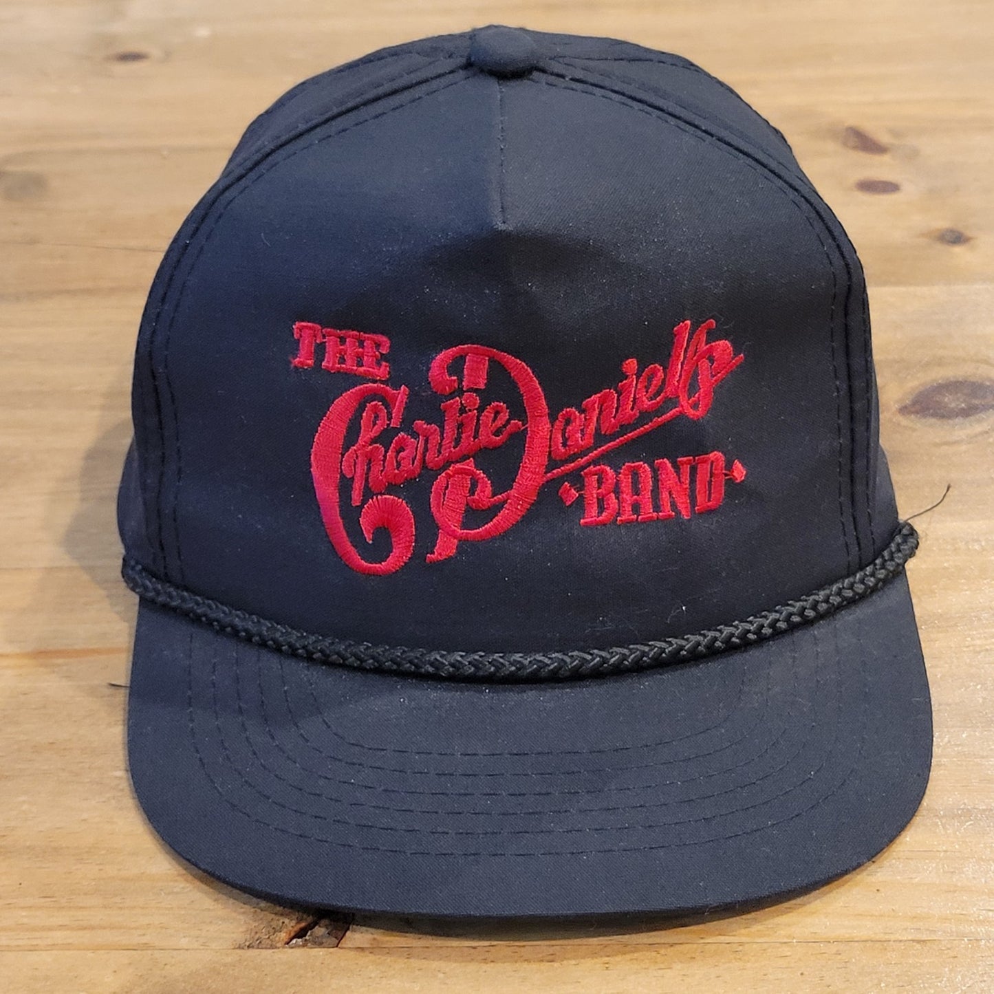 Vintage Charlie Daniels Band Hat Snapback Youngan Country Music Band Tour Rope