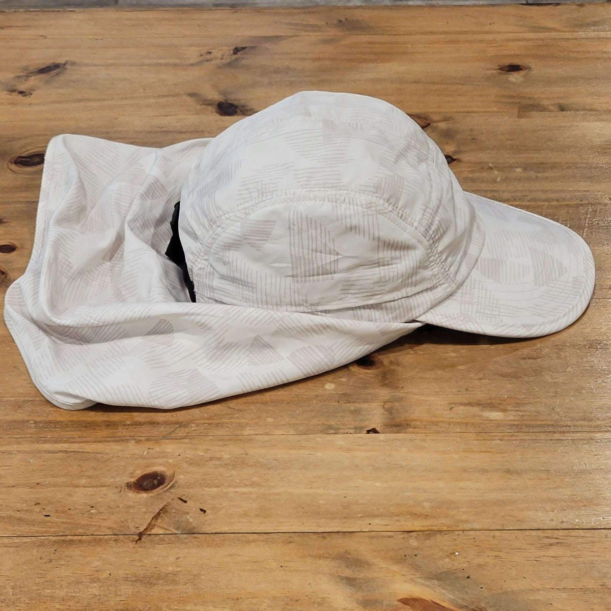 REI Fishing Hat Cap Size L/XL Adjustable Beige Neck Flap Sun Panel