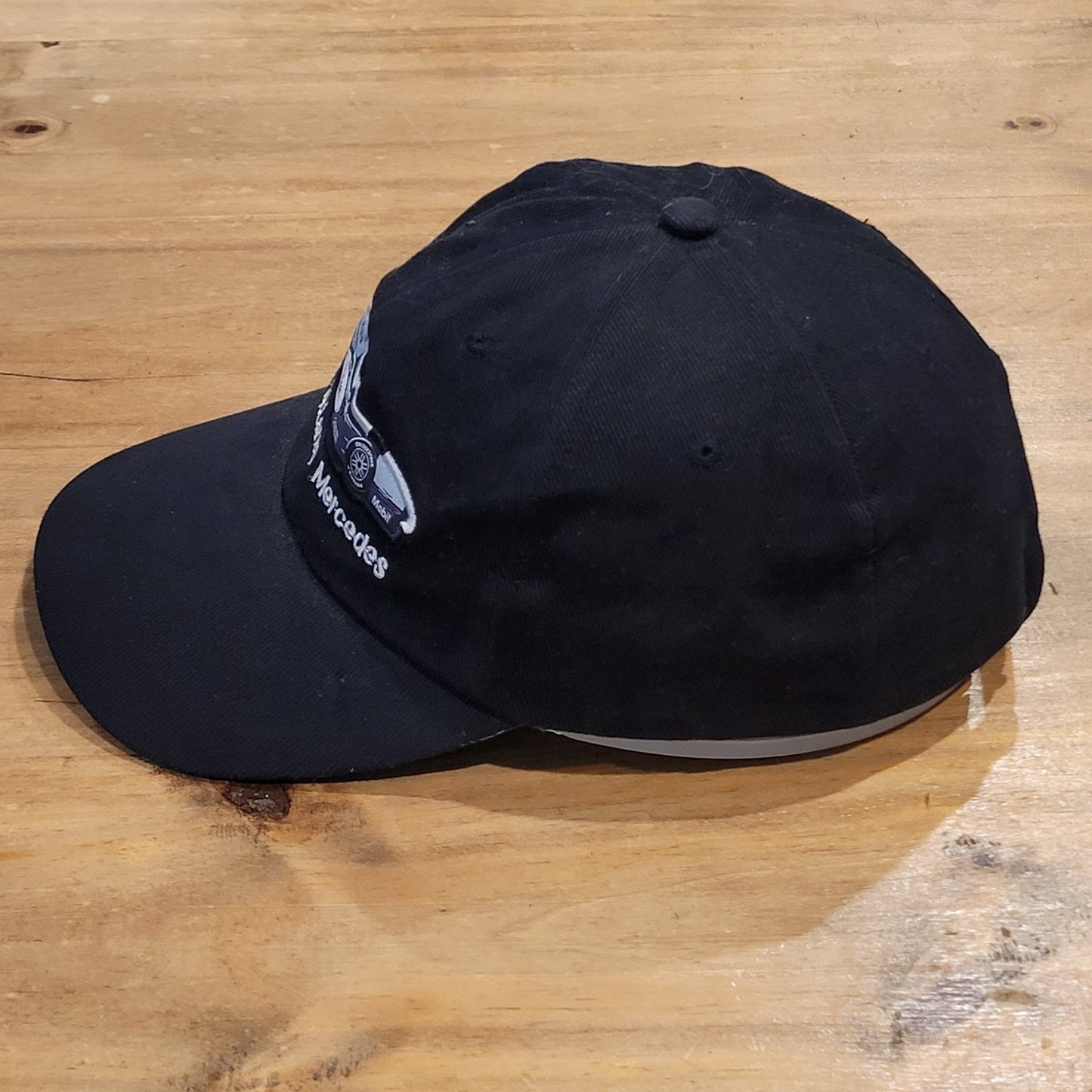 Vintage Team Mclaren Mercedes Hat F1 Race Car Black Mika West EP Y2K 90s