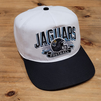 Jacksonville Jaguars Hat Cap Snapback 47 Brand Hitch White Football NFL