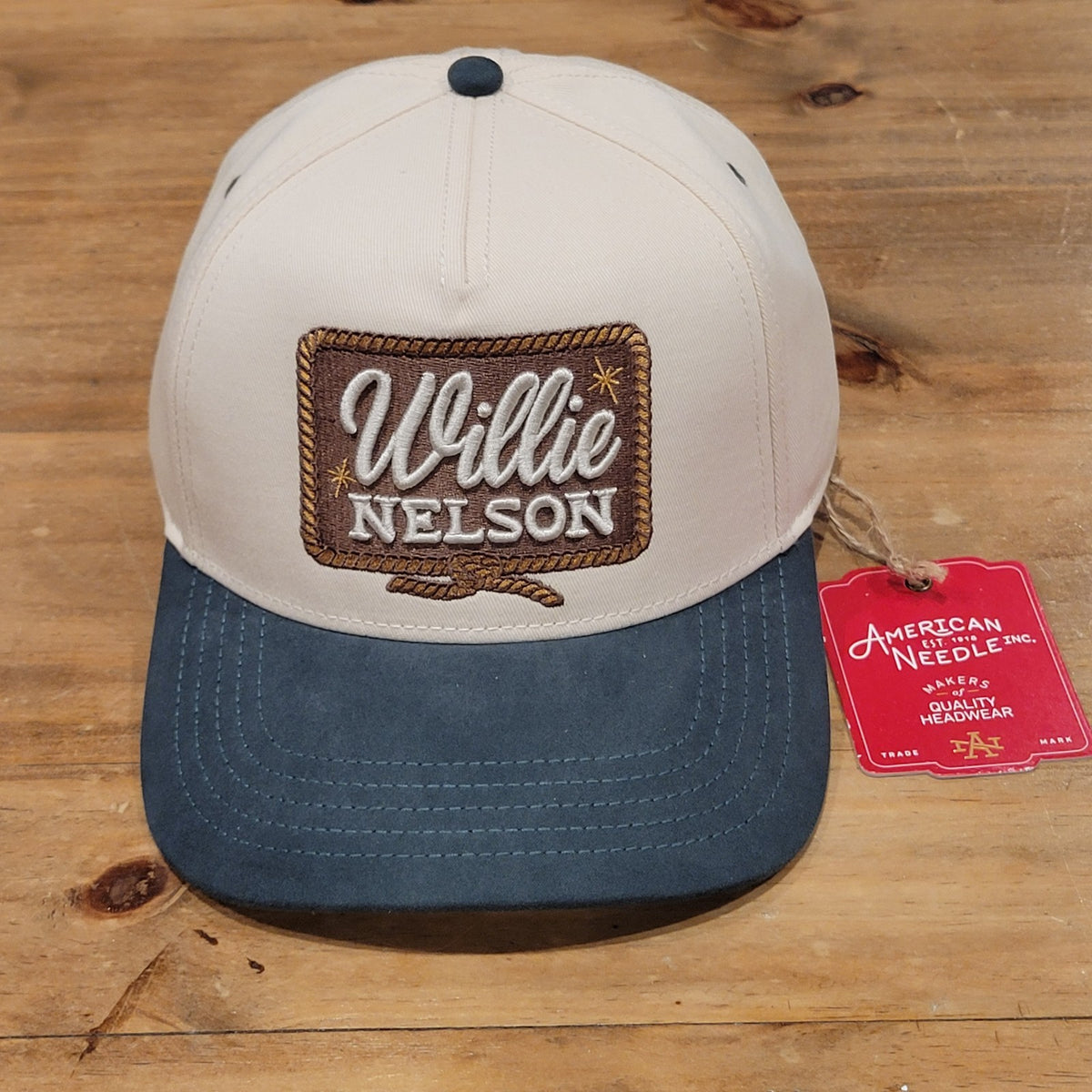 Willie Nelson Hat Snapback American Needle Suede Brim Country Music Band Tour