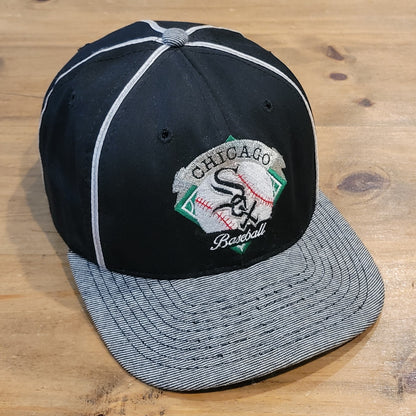 Vintage Chicago White Sox The Game Hat Snapback 90s Made USA One Size MLB