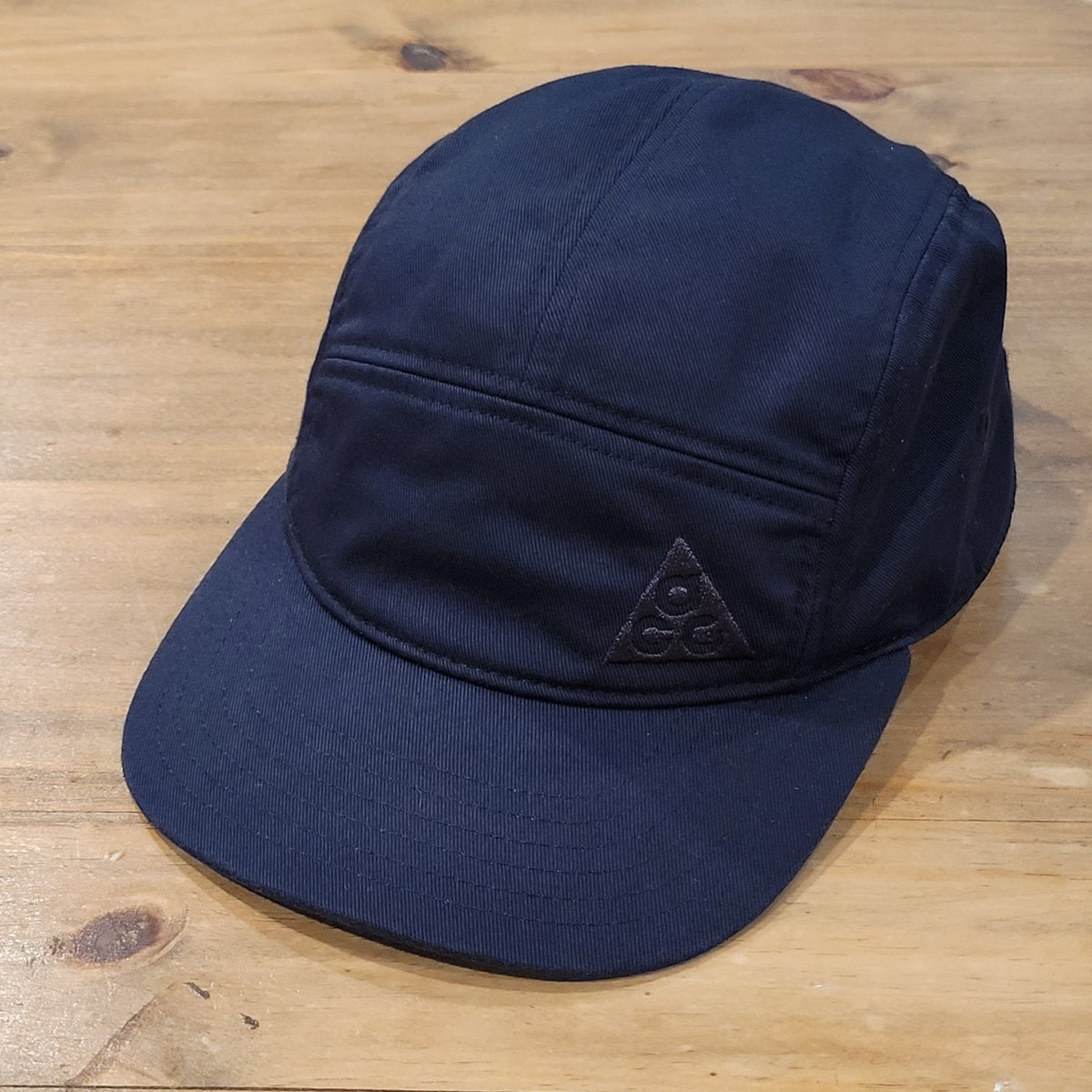 Nike ACG 5 Panel Hat Navy Blue One Size Adjustable Cotton