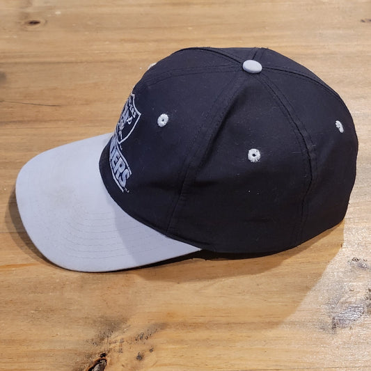 Vintage Oakland Raiders Hat Snapback Eastport 90s NFL One Size Adjustable