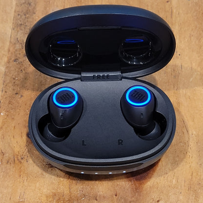 JBL Free 2 TWS True Wireless Bluetooth Earbuds Headphones - Cleaned Tested