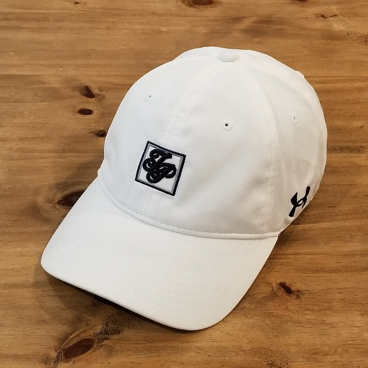Under Armour Golf Hat Cap Strap Back White One Size Lightweight Est 1977
