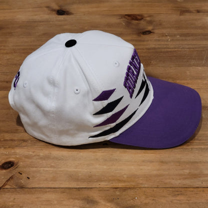 TCU Horned Frogs X Texas Rangers Hat Snapback Diamond Cut Promo Stadium