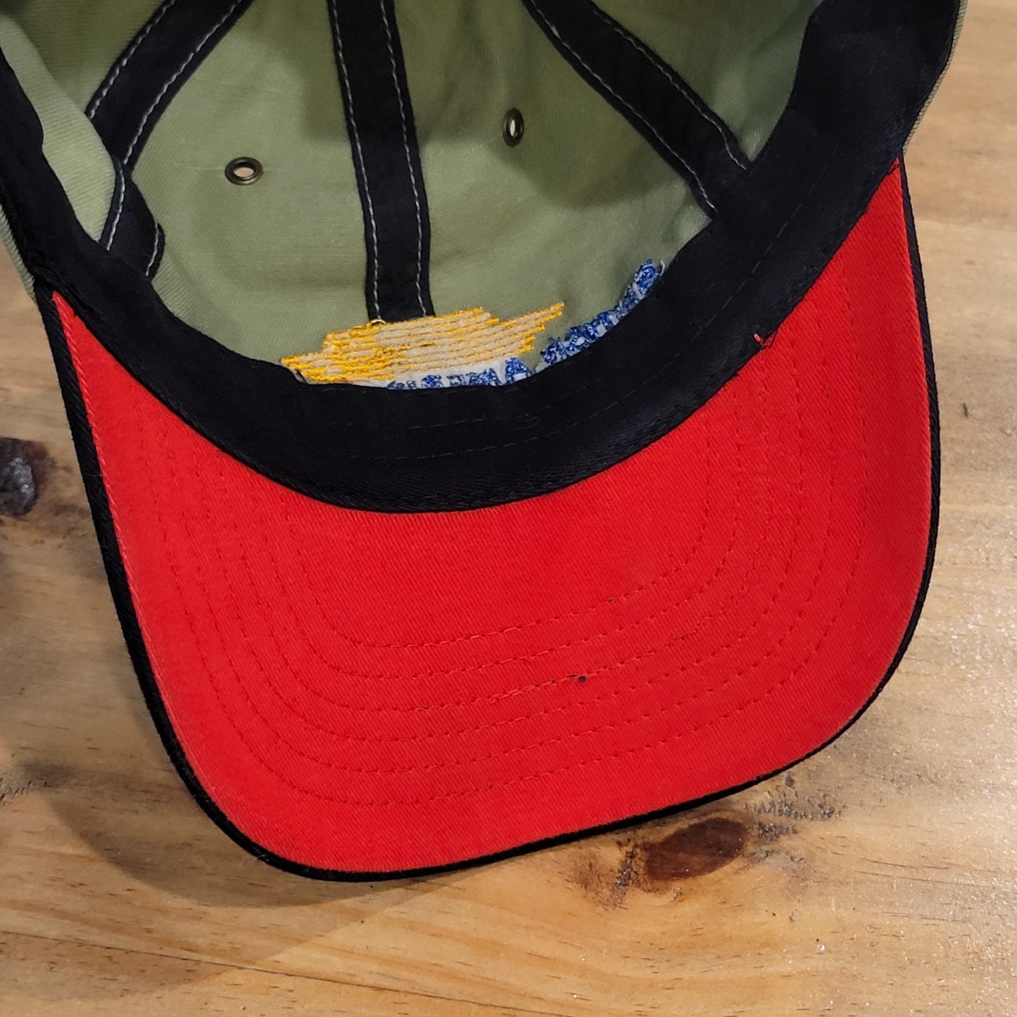 Vintage Honda British American Racing Hat Strap Back Green F1 Constructor