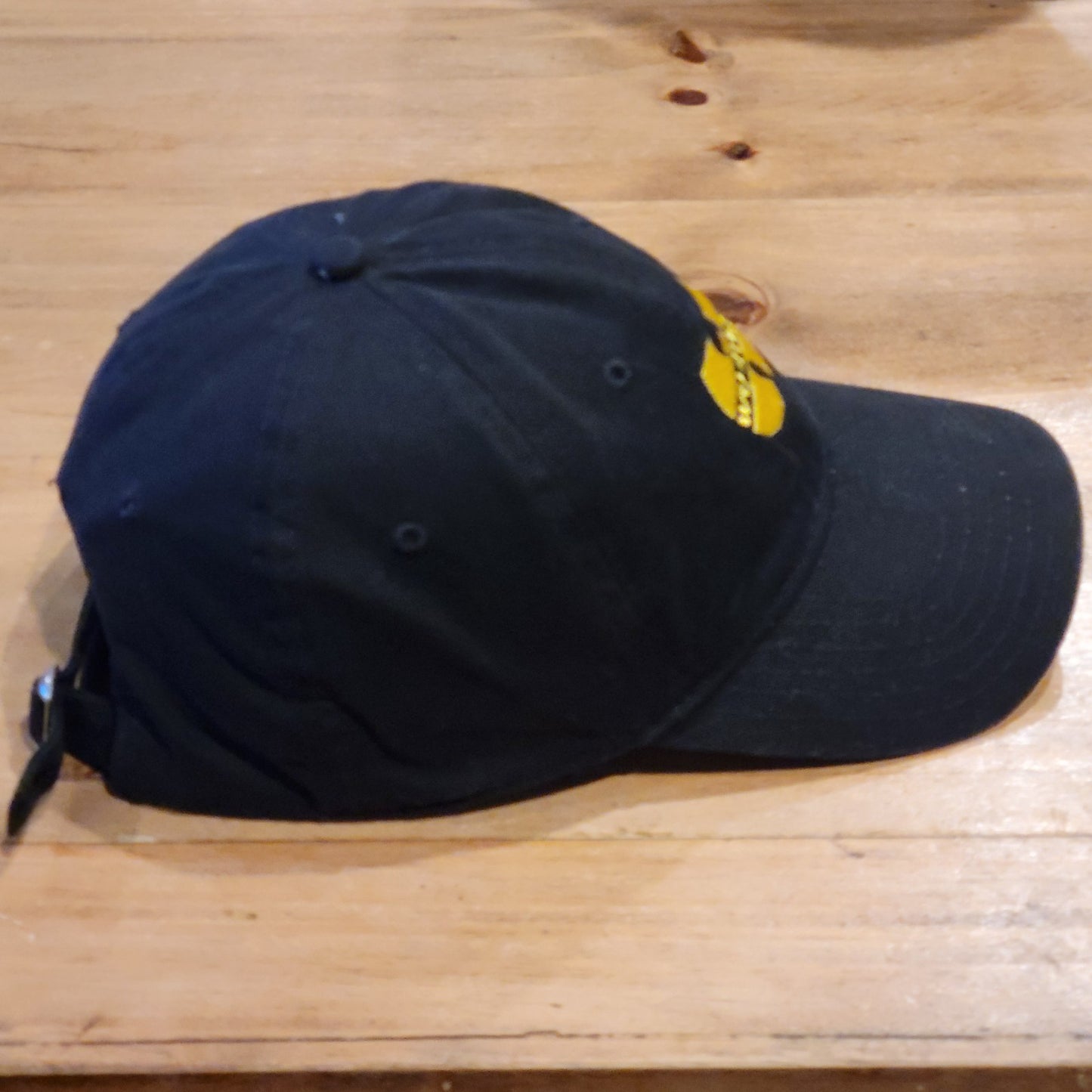 Wu-Tang Clan Hat Black Strap Back Rap 90s Y2K Hop Hop One Size Adjustable